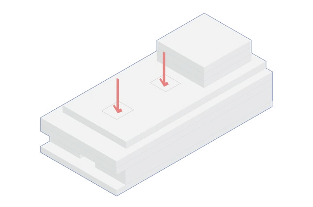 Miramare Colonnade — architectural study 9