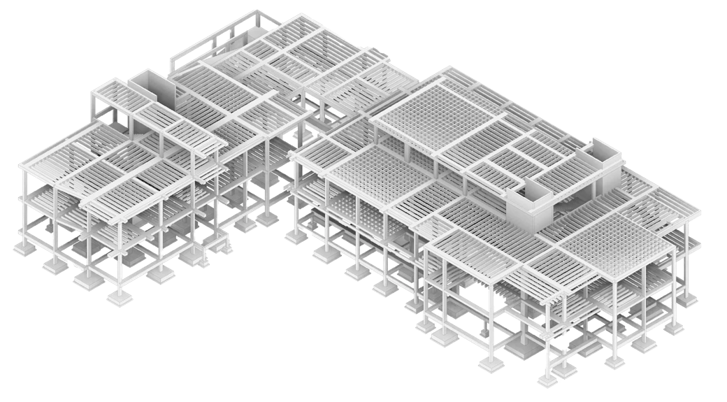 Benghazi Medical Center — architectural study 7