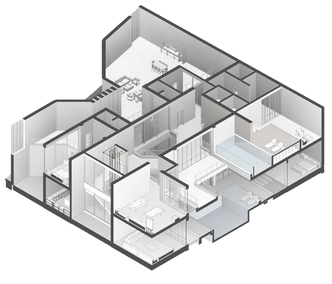 Dar Al-Mawj — architectural study 6