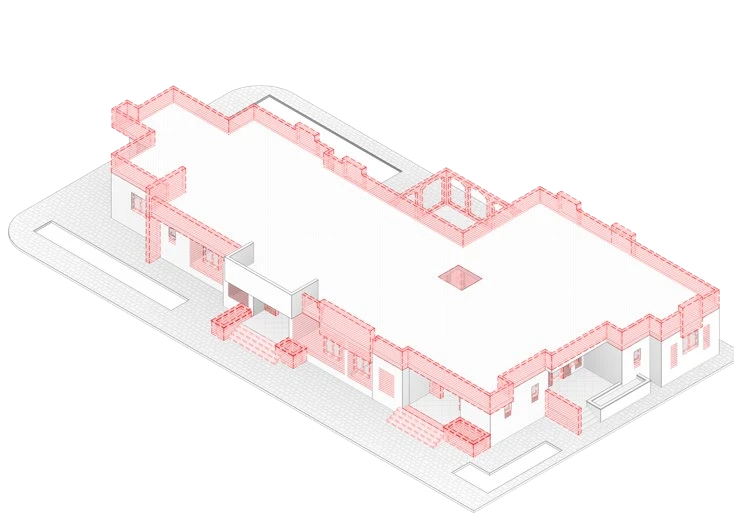 IBG Administrative Conversion — architectural study 5